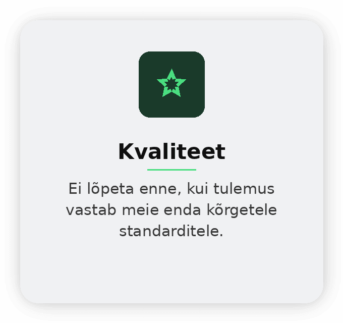 kvaliteet